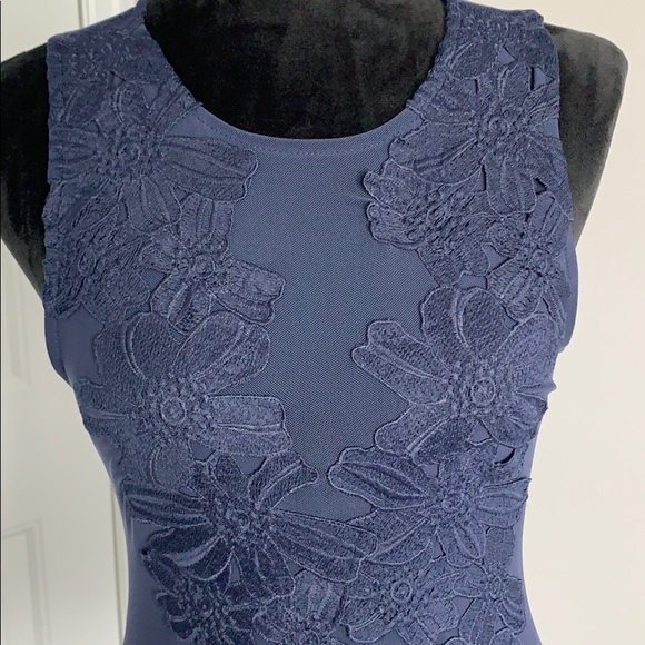 Beautiful Sheer Floral Haute Monde Bodysuit - Picture 3 of 7